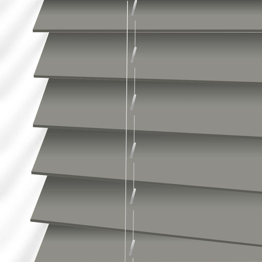 Ash Sunwood Real Wood Venetian blinds Made to Measure (25mm/35mm/50mm)