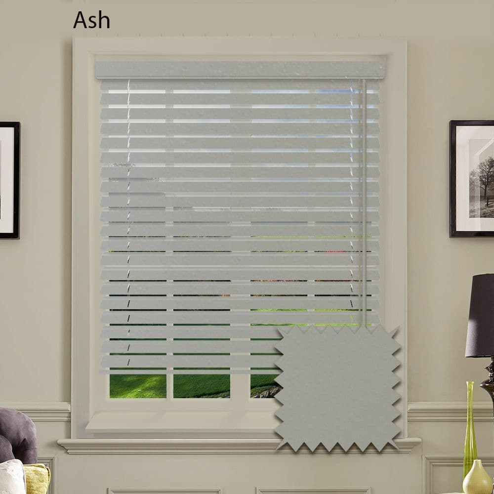 Ash Sunwood Real Wood Venetian blinds Made to Measure (25mm/35mm/50mm)