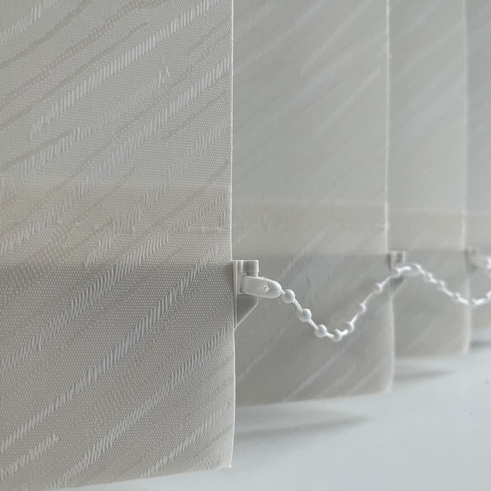 Beige replacement slats for vertical blinds Amaris beige 3.5" (89mm) (1) (2)