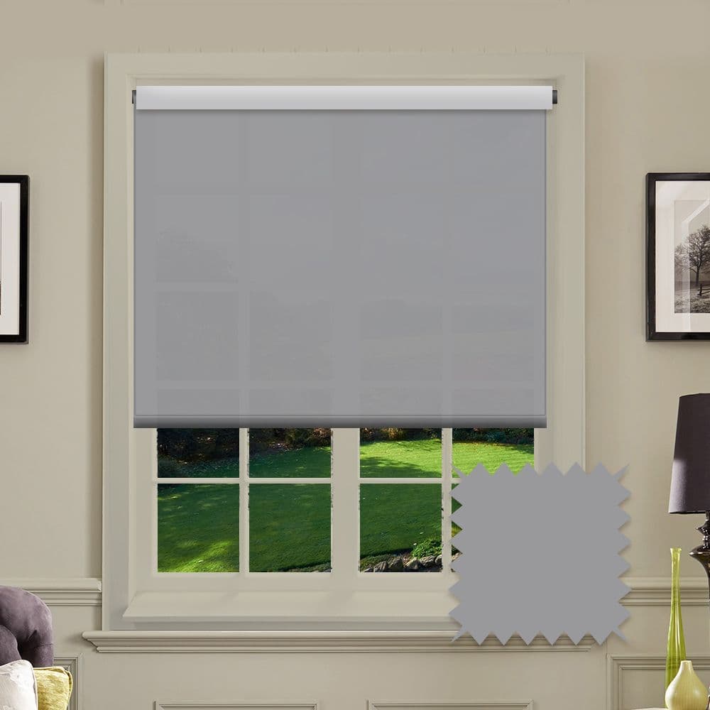 Grey Roller Blind - Scope Harbour