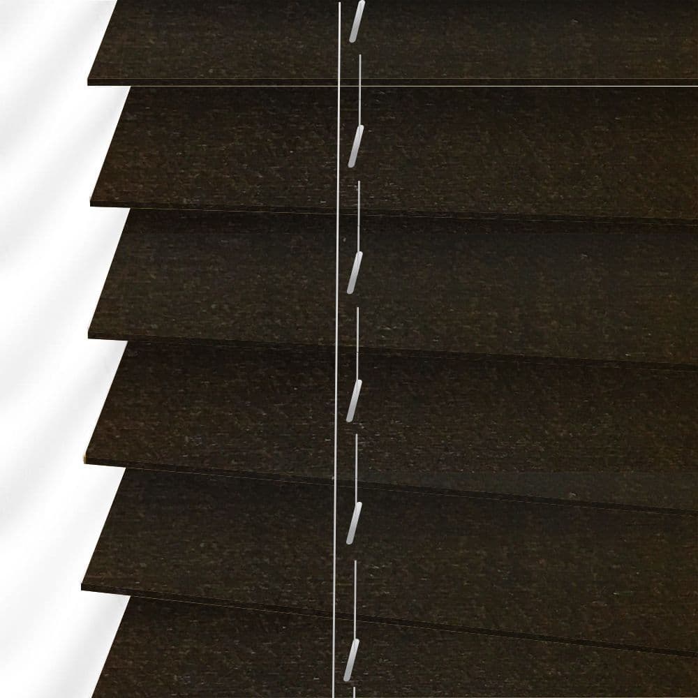 Hazel Sunwood Real Wood Venetian blinds Made to Measure (25mm/35mm/50mm)