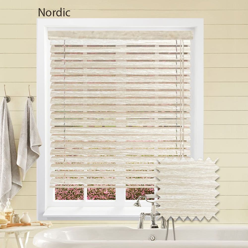 Nordic Sunwood 50mm Real Wood Venetian blinds Made to Measure