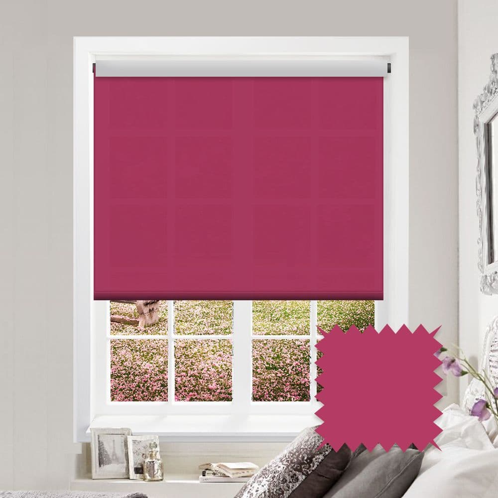 Pink Roller Blind - Splash Lipstick