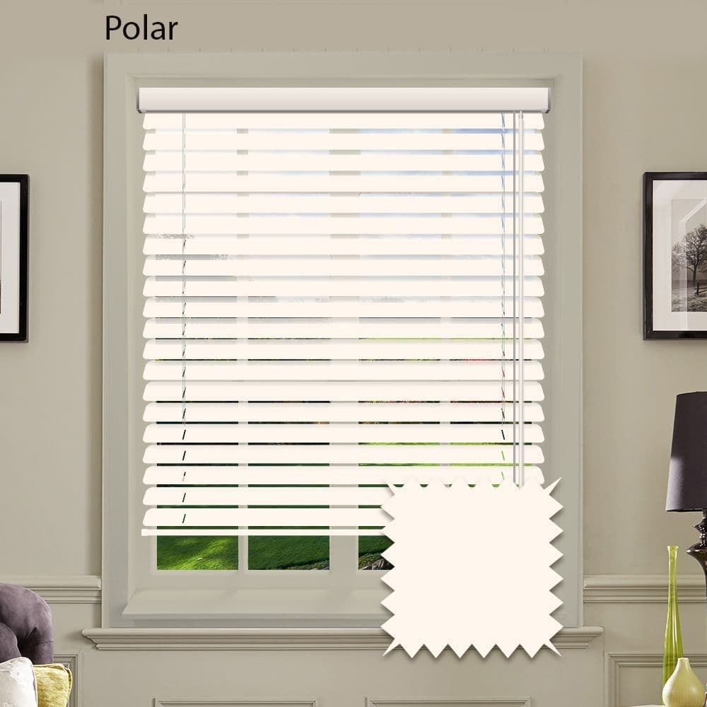 Polar Sunwood Real Wood Venetian blinds Made to Measure (25mm/35mm/50mm)