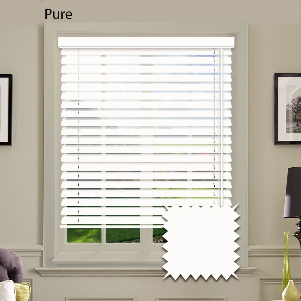 Pure Sunwood Real Wood Venetian blinds Made to Measure (25mm/35mm/50mm)