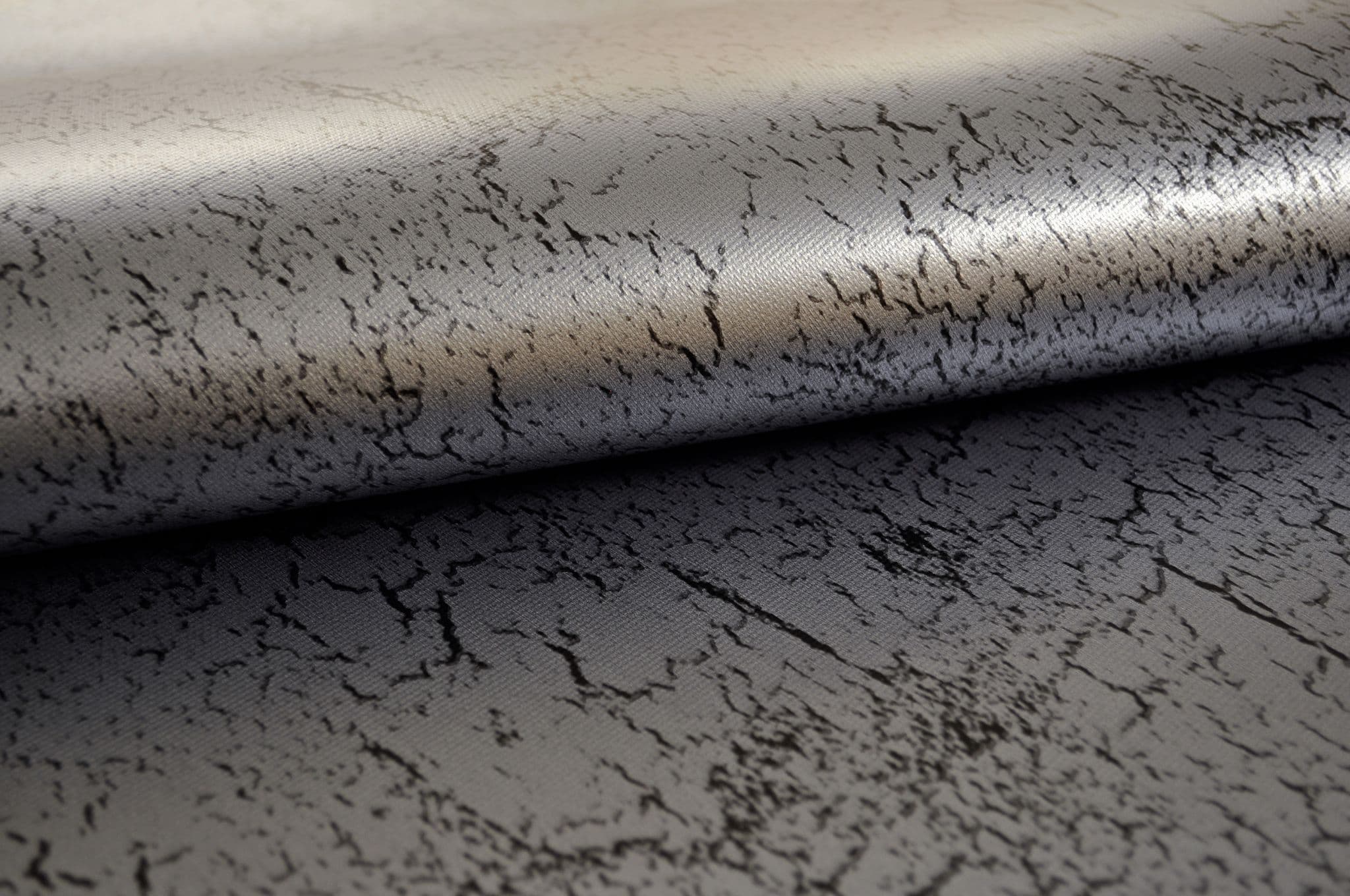 PVC Blackout Marble Black Roller Blind
