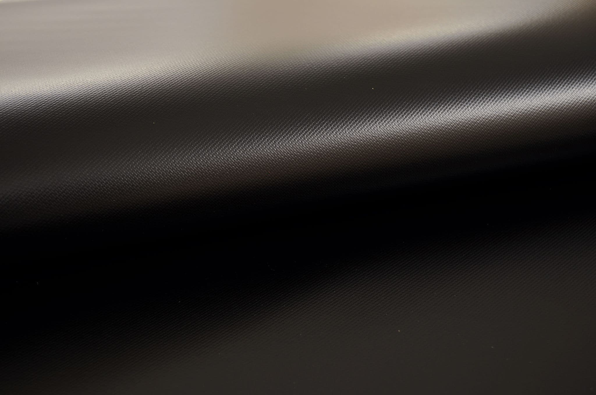 PVC Blackout Plain Black Roller Blind