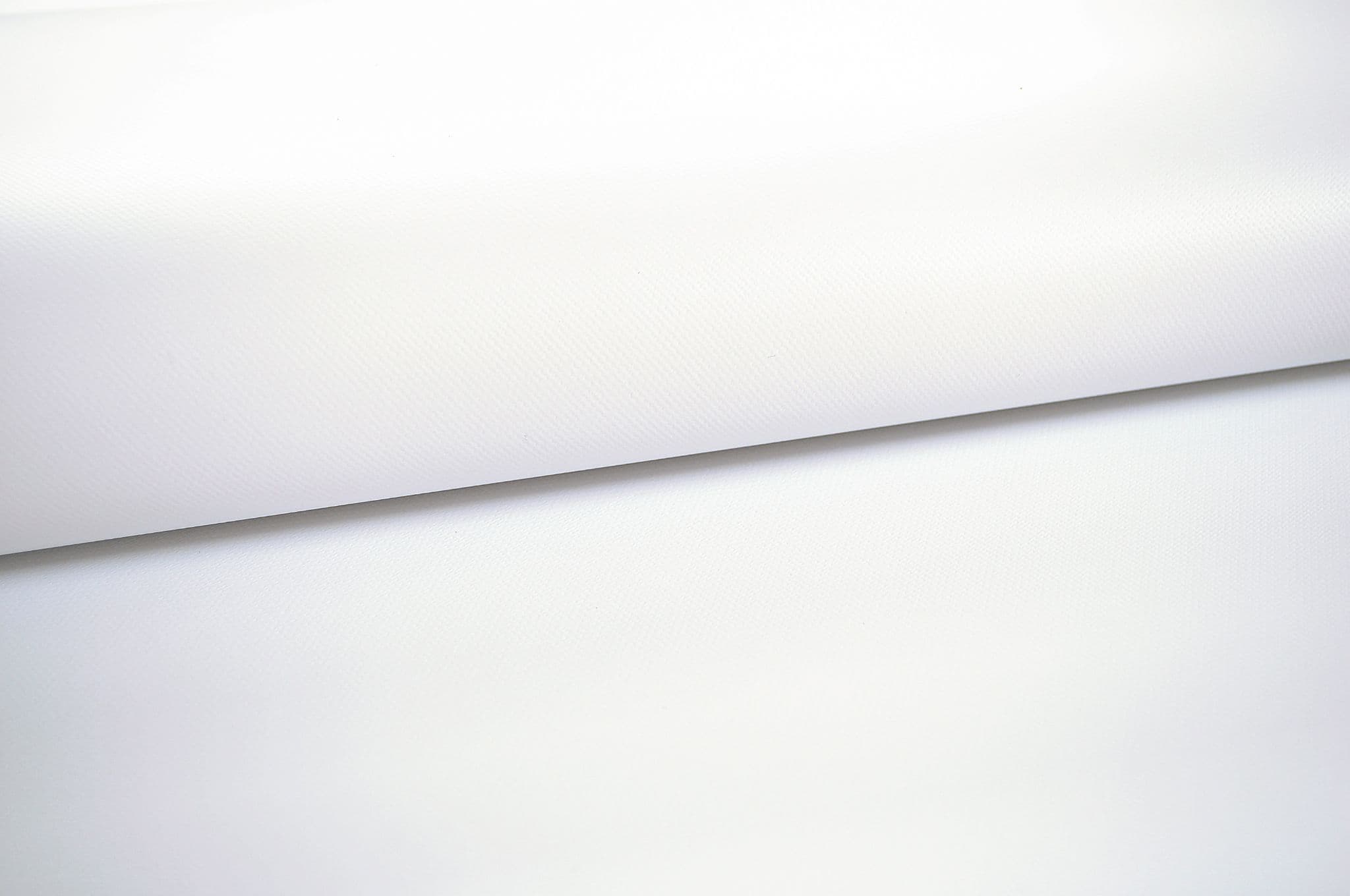 PVC Blackout Plain White Roller Blind