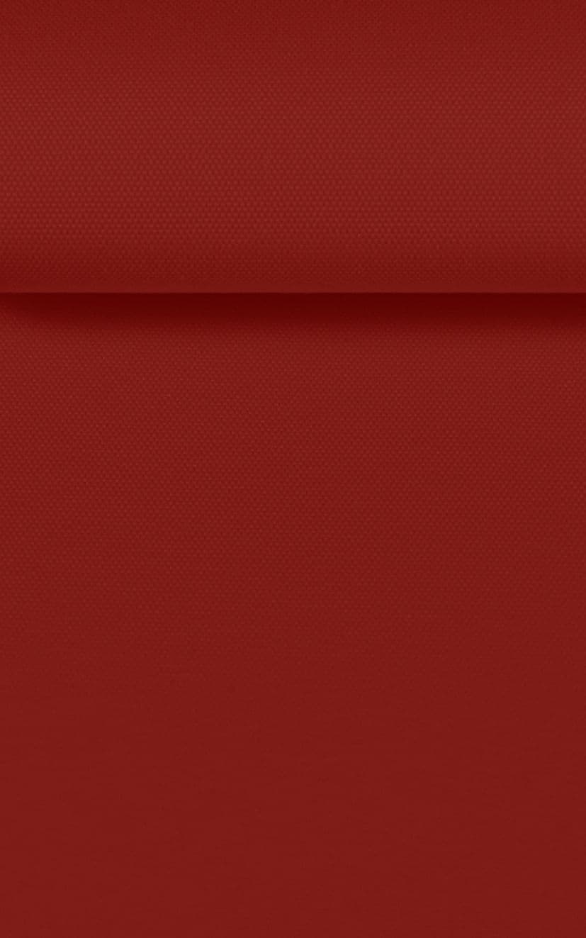 Red Blackout vertical blind slats in Unishade Morello 5"