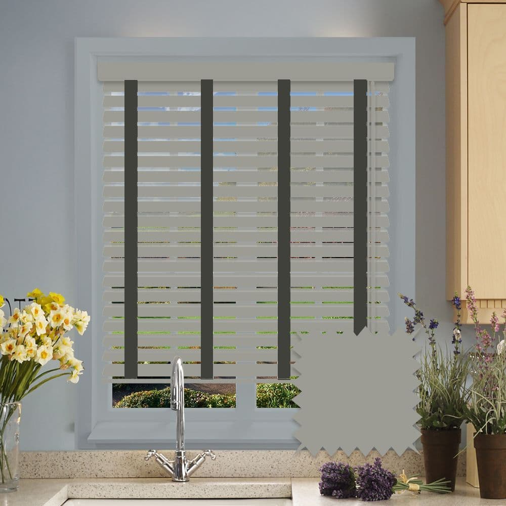 Sunwood Faux Wood Venetian Blinds with Tapes in Athena