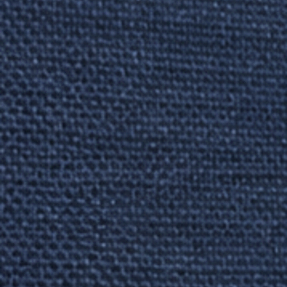 Unishade Lapis Navy Blue Blackout Vertical Blind Slats fabric close-up