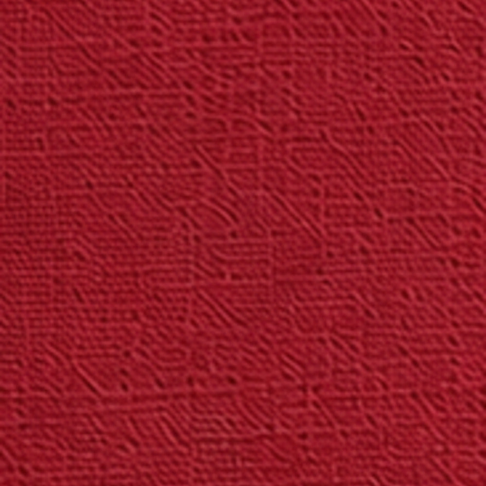 Unishade Morello Red Blackout Vertical Blind Slats fabric close-up