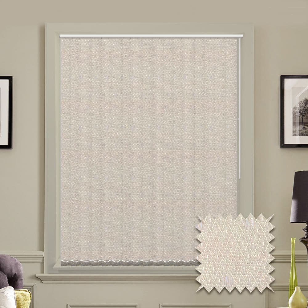 Vertical blinds - Made to Measure vertical blind in Java Cream