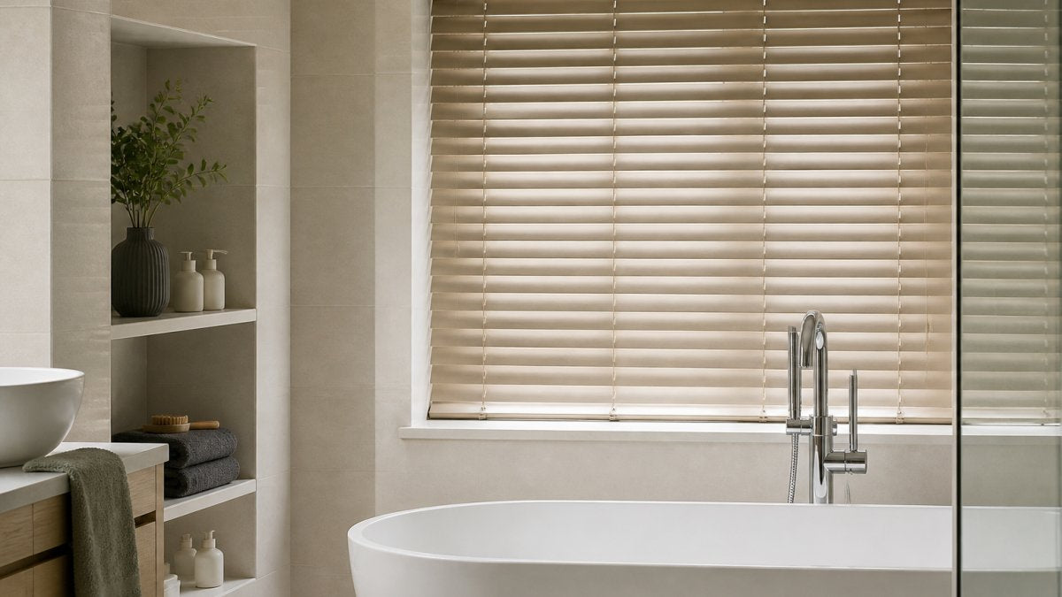 Are Faux Wood Venetian Blinds Good for Bathrooms?