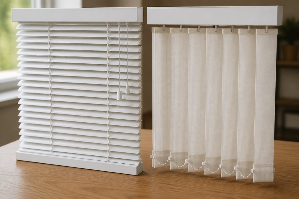 Venetian vs Vertical Blinds for Patio Doors