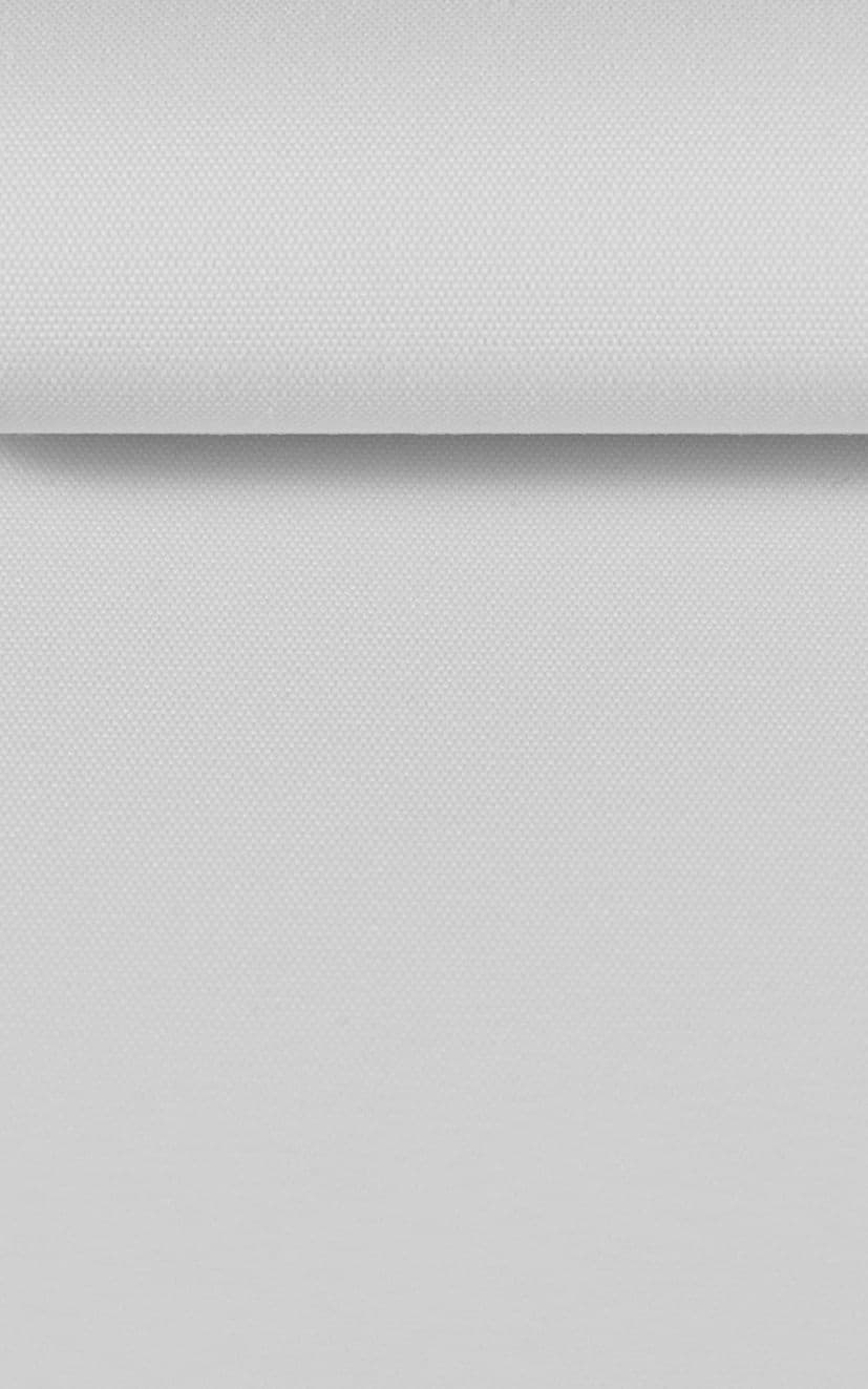 Blackout vertical blind slats in Bella Snow White 3.5"