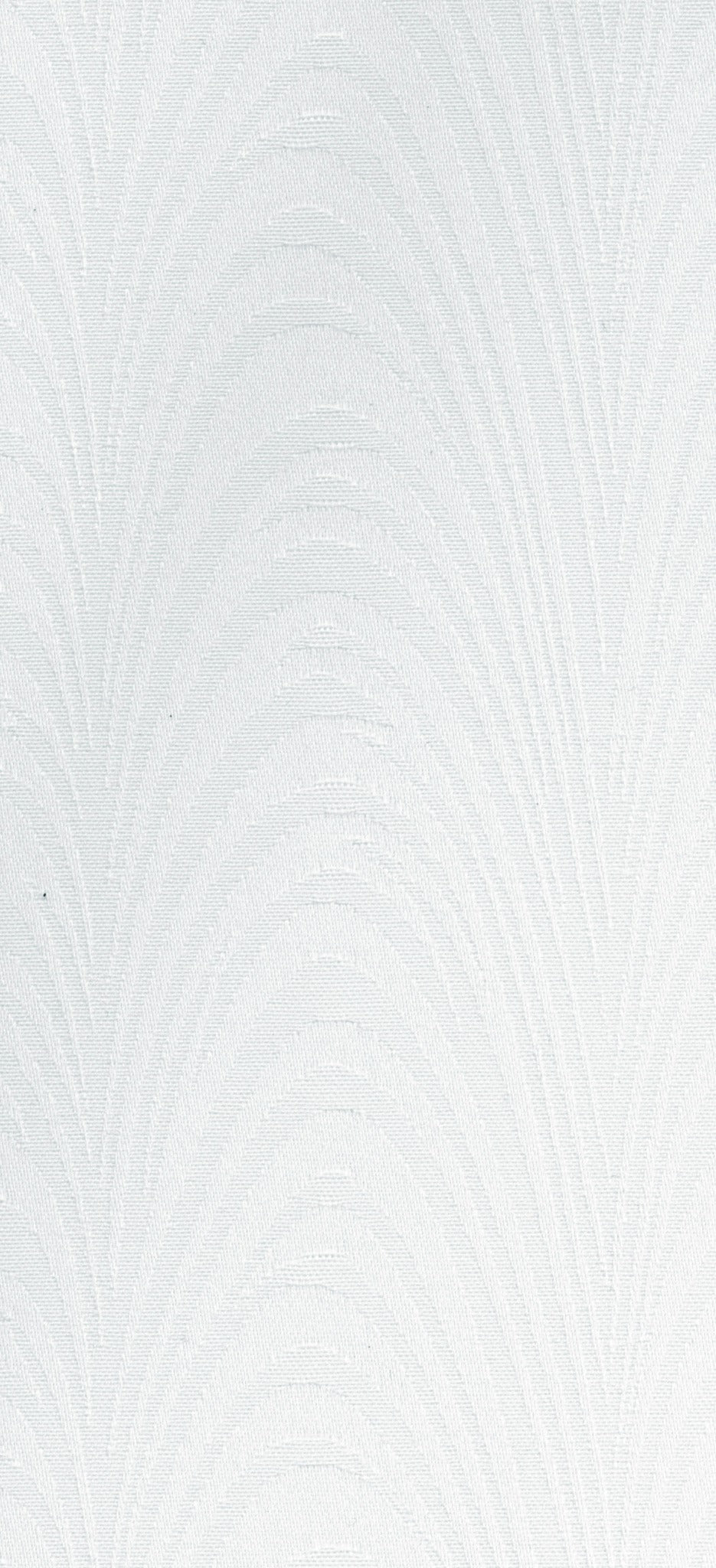 Carlo White vertical blind fabric close-up