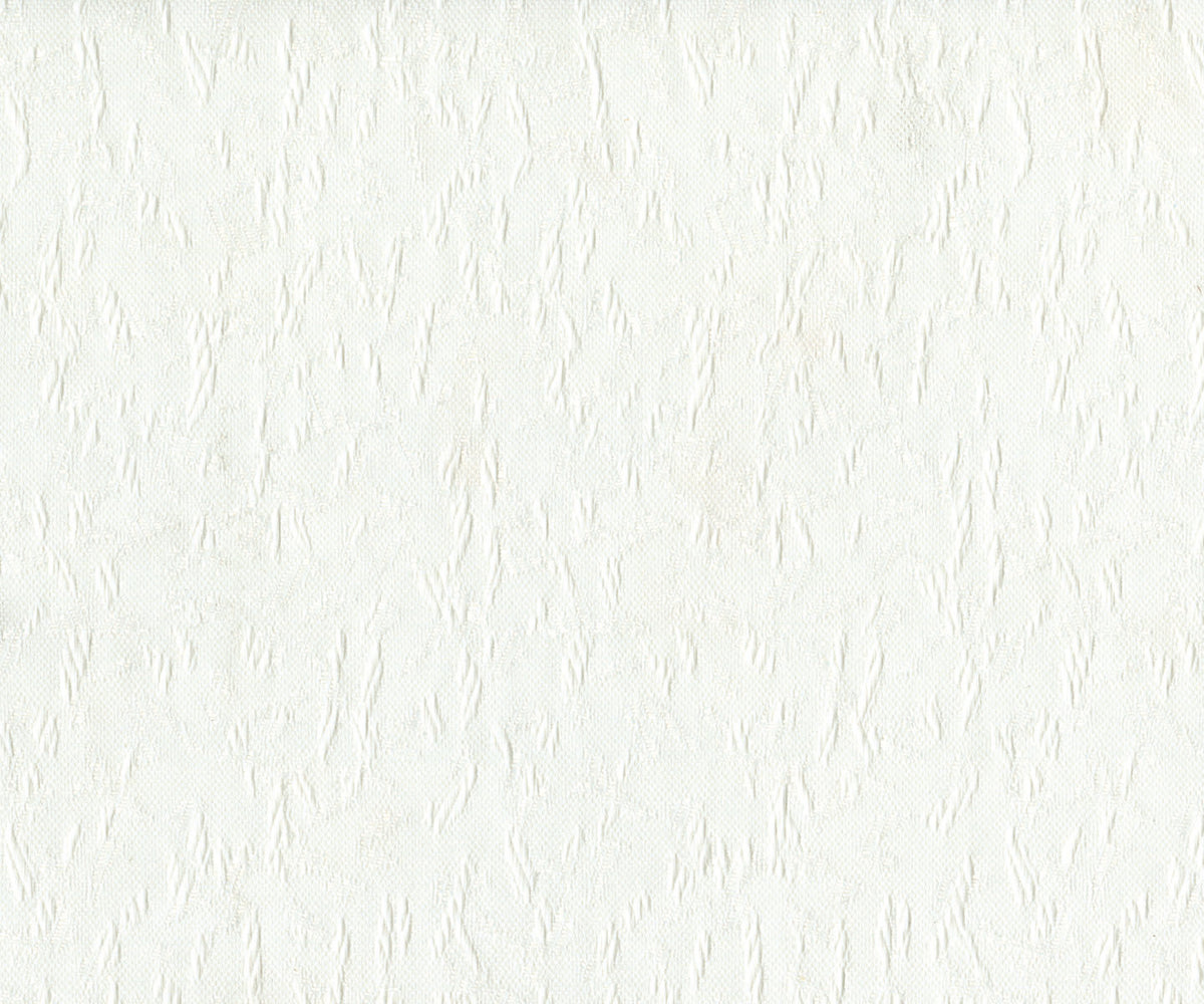 Cleo White vertical blind slat fabric