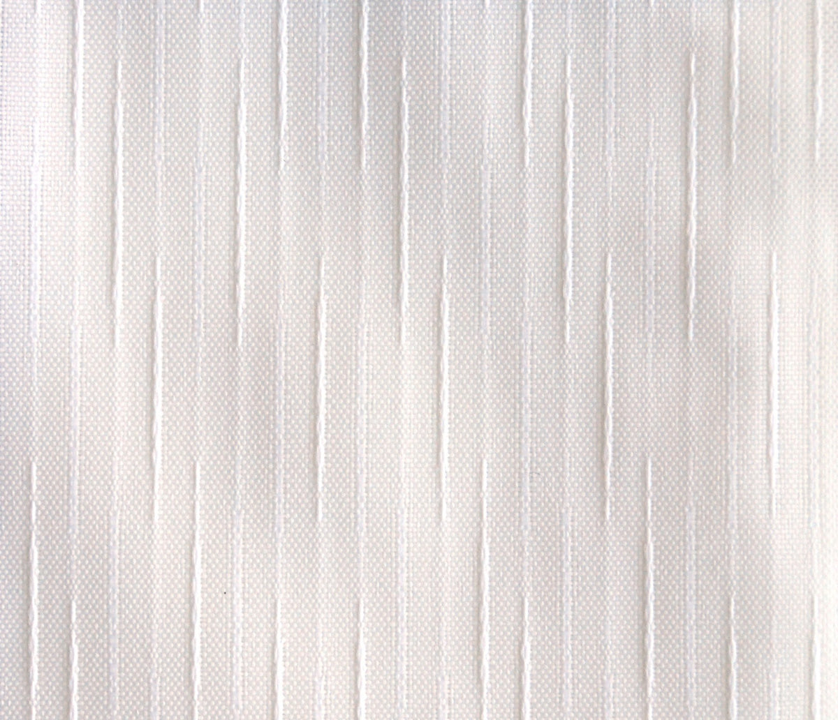 Dalia White vertical blind fabric close-up