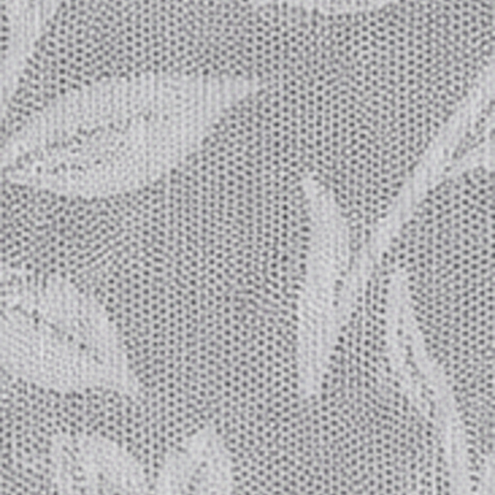 Fleur Shadow Grey Vertical Blind Slats fabric close-up