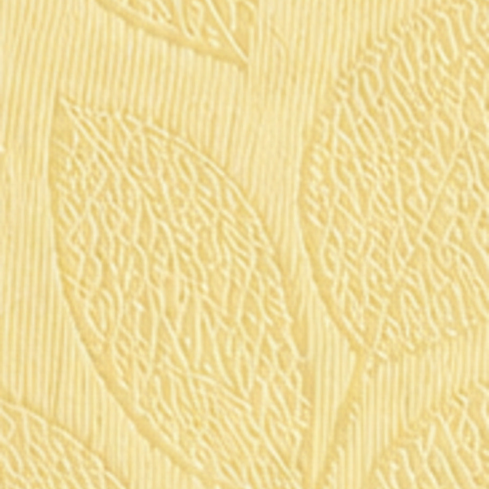 Linden Summer Yellow Vertical Blind Slats fabric close-up