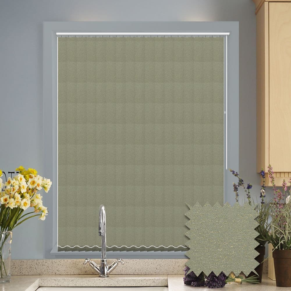 Made to Measure Monroe Mineral Vertical Blind