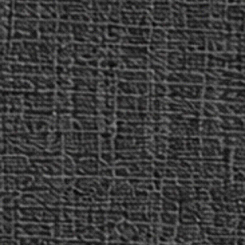 Metz Black PVC Blackout Vertical Blind Slats fabric close-up