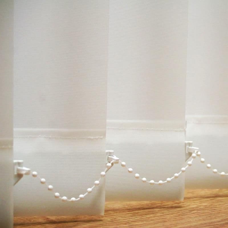 Multiple Vertical Blind Offer in SCOPE BARE WHITE  Vertical Blinds