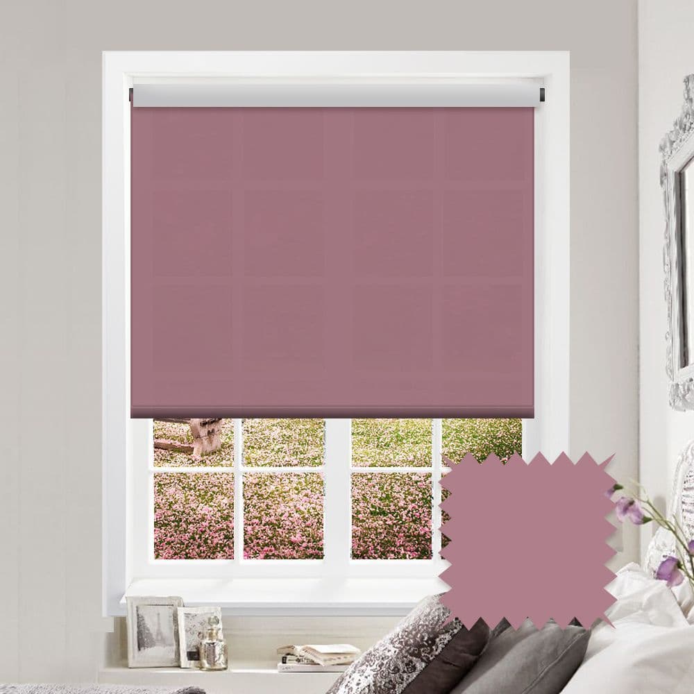 Pink Roller Blind - Splash Arcadia