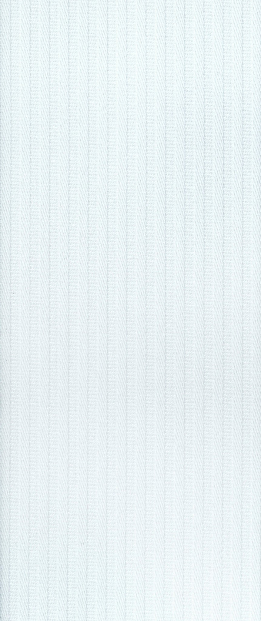 Rossini White vertical blind fabric close-up