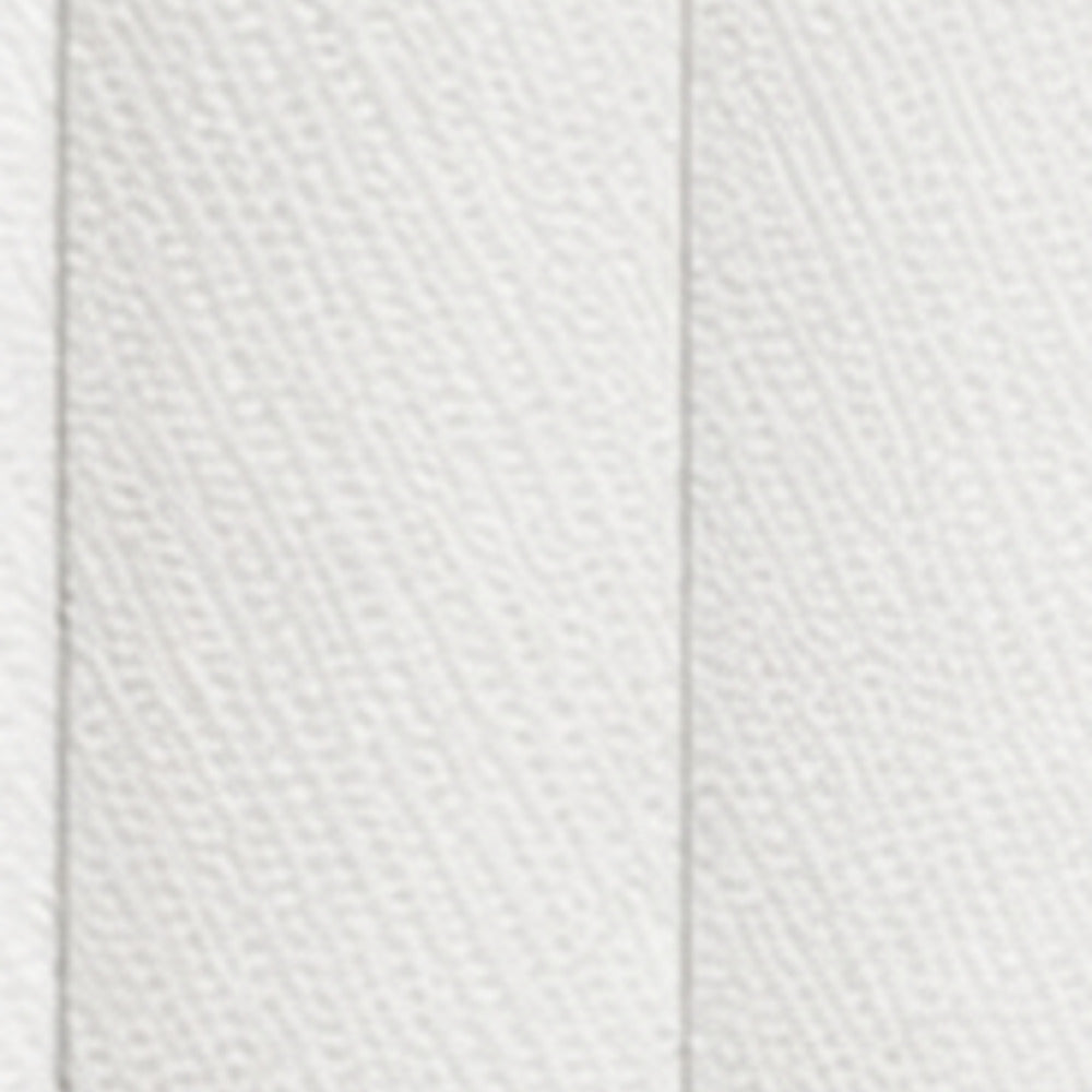 Sahara White PVC Blackout Vertical Blind Slats fabric close-up