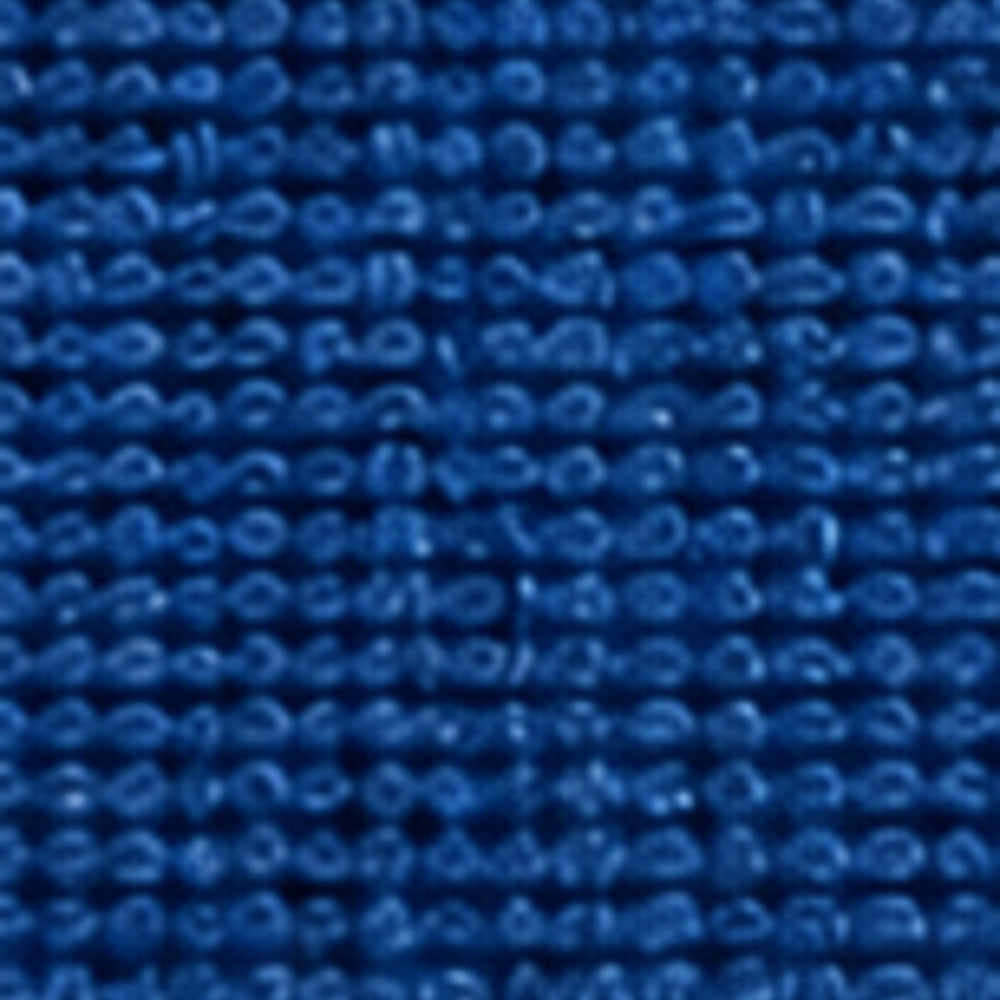 Splash Sapphire Blue Vertical Blind Slats fabric close-up