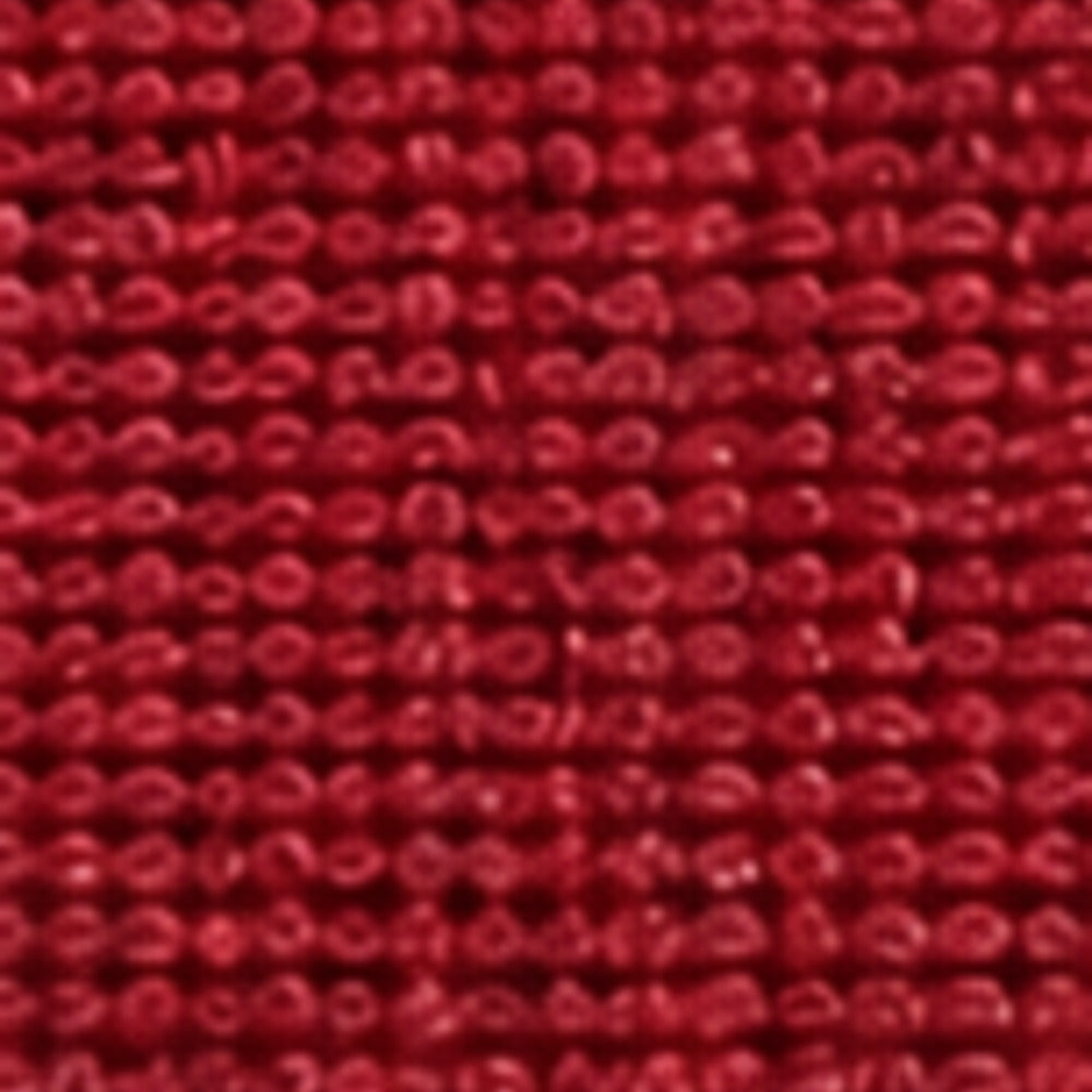 Splash Scarlett Red Vertical Blind Slats fabric close-up