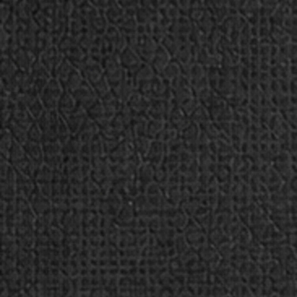 Unilux Black PVC Blackout Vertical Blind Slats fabric close-up