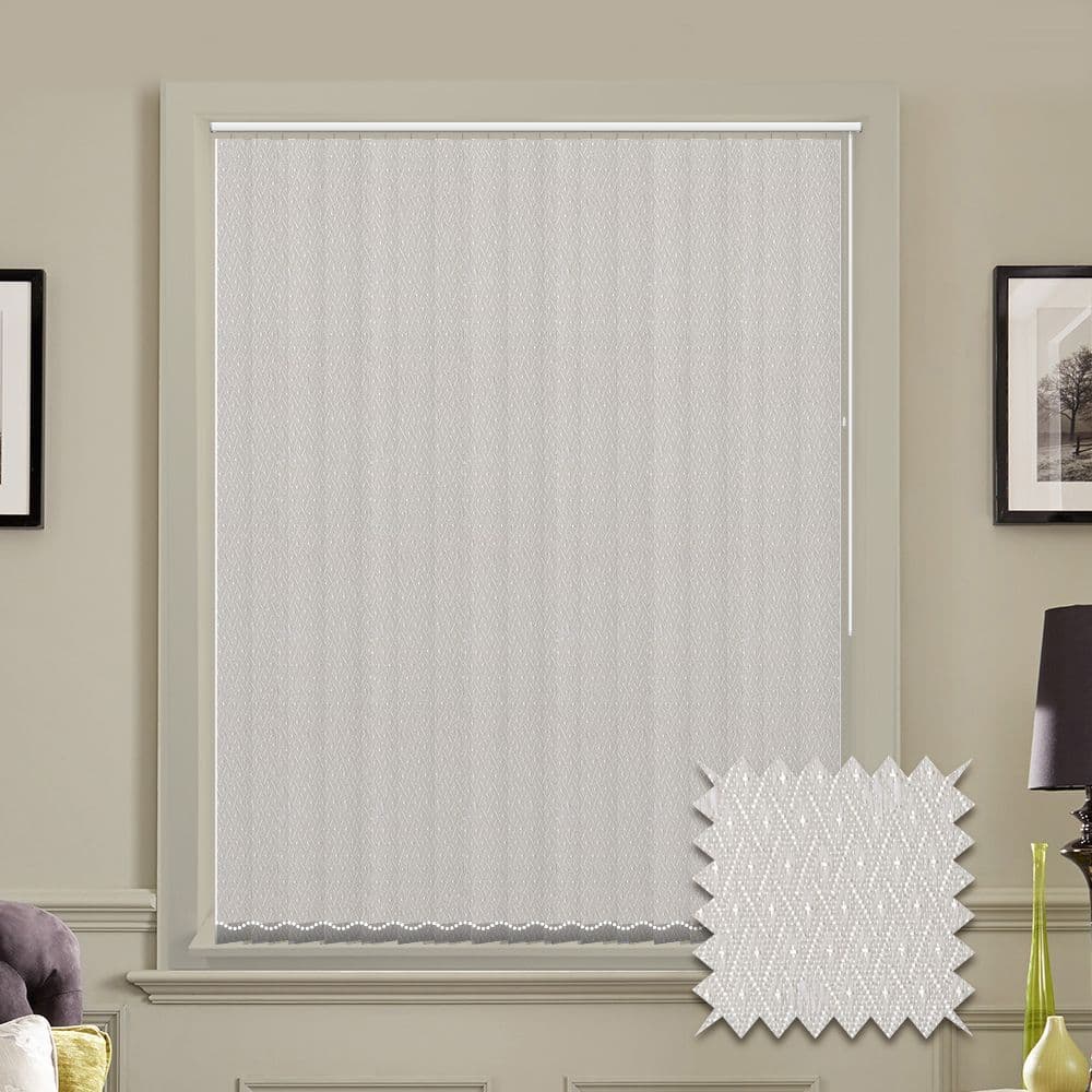 Vertical blinds - Made to Measure vertical blind in Java White