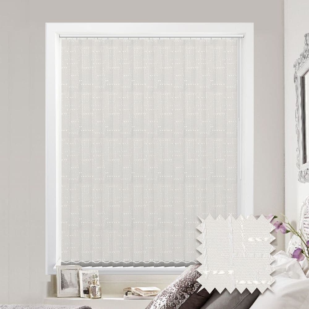 Vertical blinds - Made to Measure vertical blind in Malimo Frost