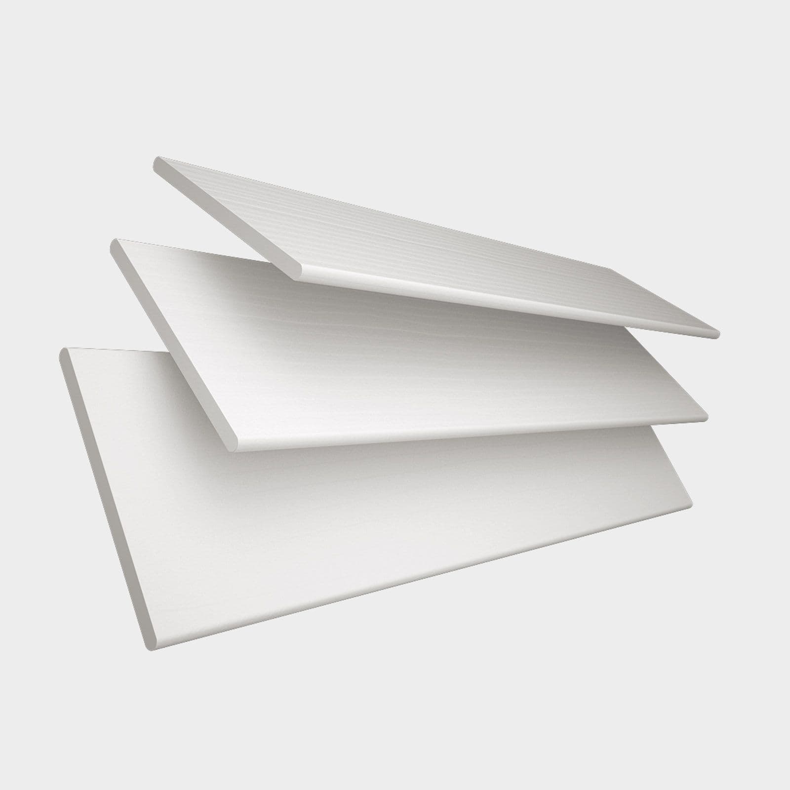 White Faux Wood ALINA FINE GRAIN Embossed White  Venetian Blinds