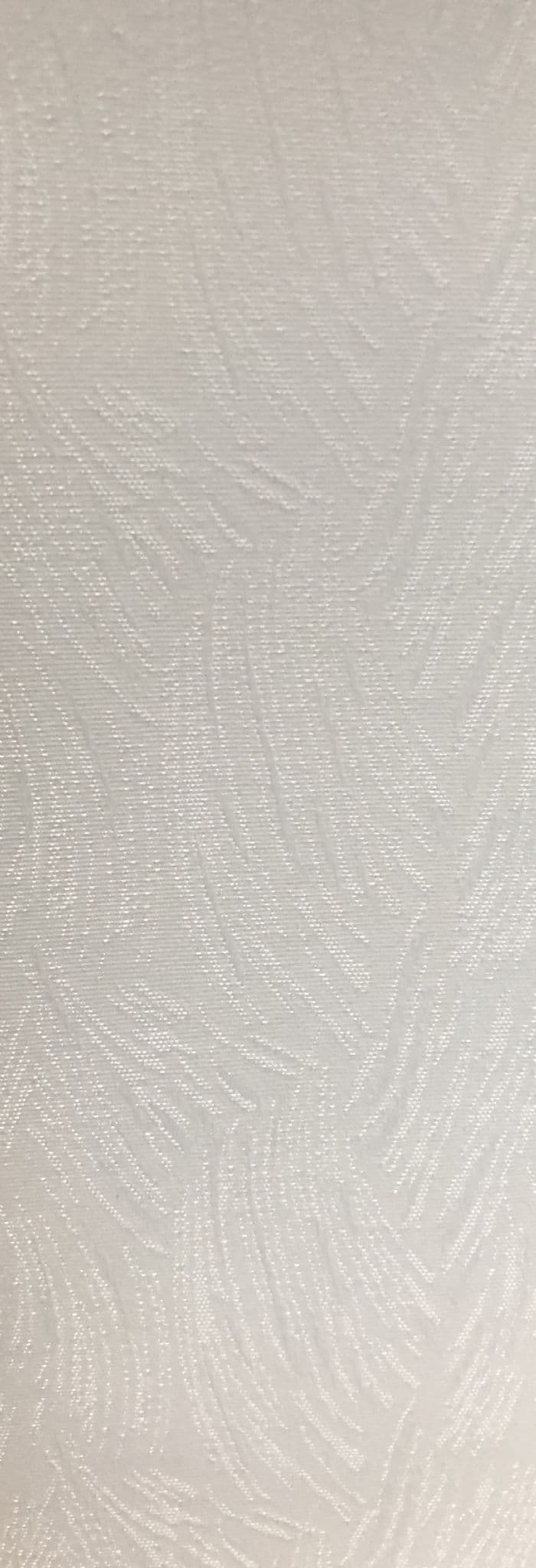 White Replacement Vertical Blind Slats in verona 3.5" (89mm)